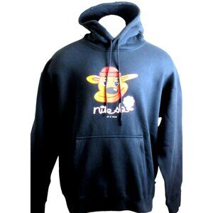Nike SB Men's Fleece It's Nice Graphic Logo Skate Hoodie Black Size Large NWT